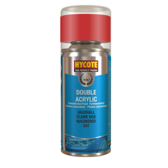 Hycote Vauxhall Flame Red Double Acrylic Spray Paint 150ml